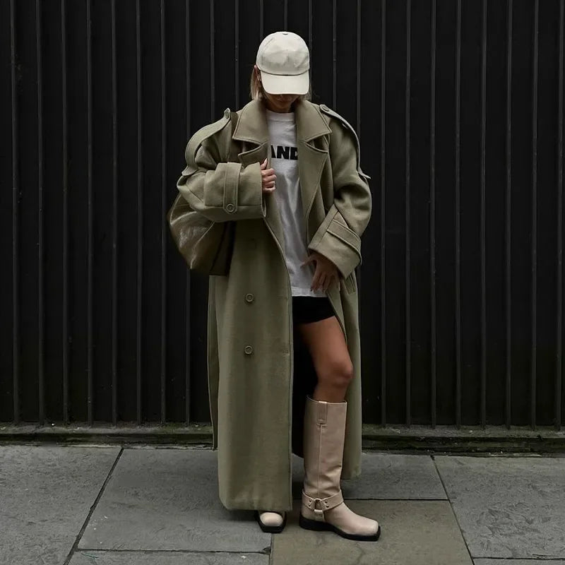 Aubrey - Oversized trenchcoat