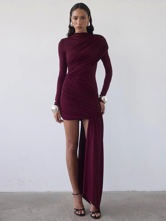 Jade - Long sleeve mini dress