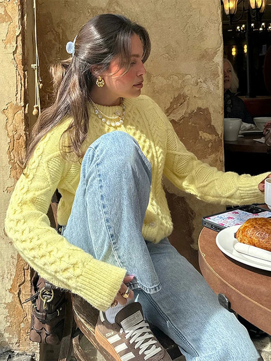 Lina - Knitted cardigan
