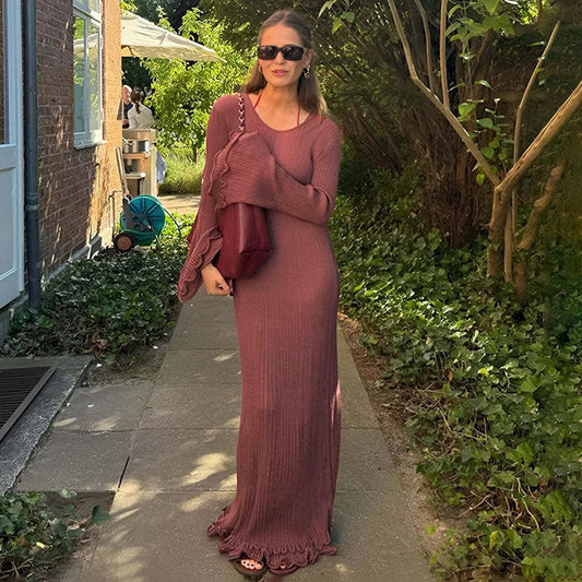 Marie - Knitted long dress