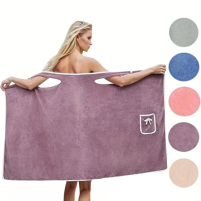 LushLoop™️ - Wearable Shower Towel