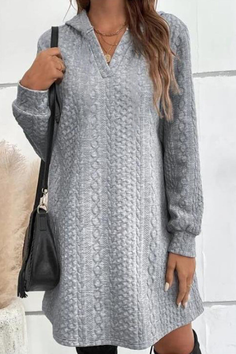 Julianna - Cosy fleece and cotton dress