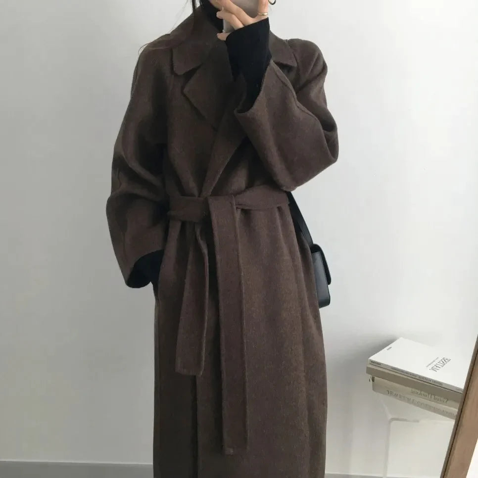 Cartouche - Wool blend elegant coat