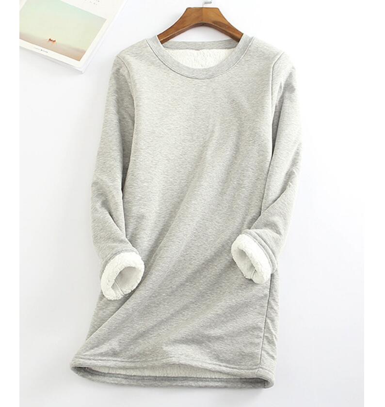 Lena Long Sleeve Shirt with Lining - Fashionable and Warm