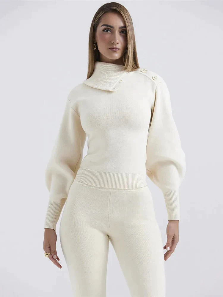 Karina - Elegant knitted two piece set