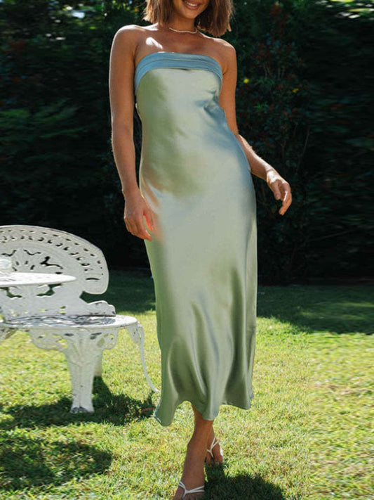 Maya Satin Dress