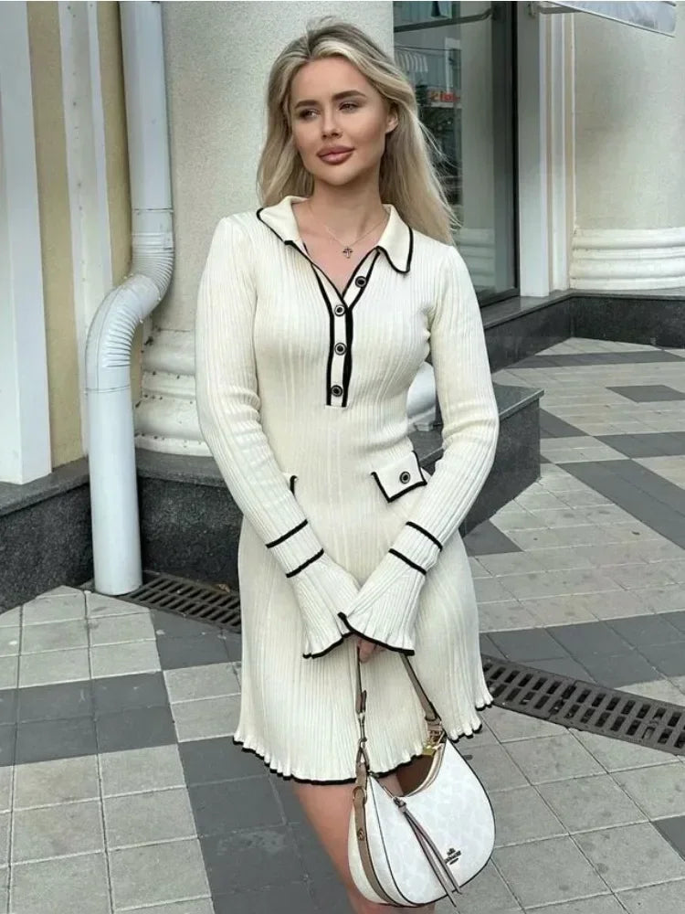 Tarina - Rib knitted dress