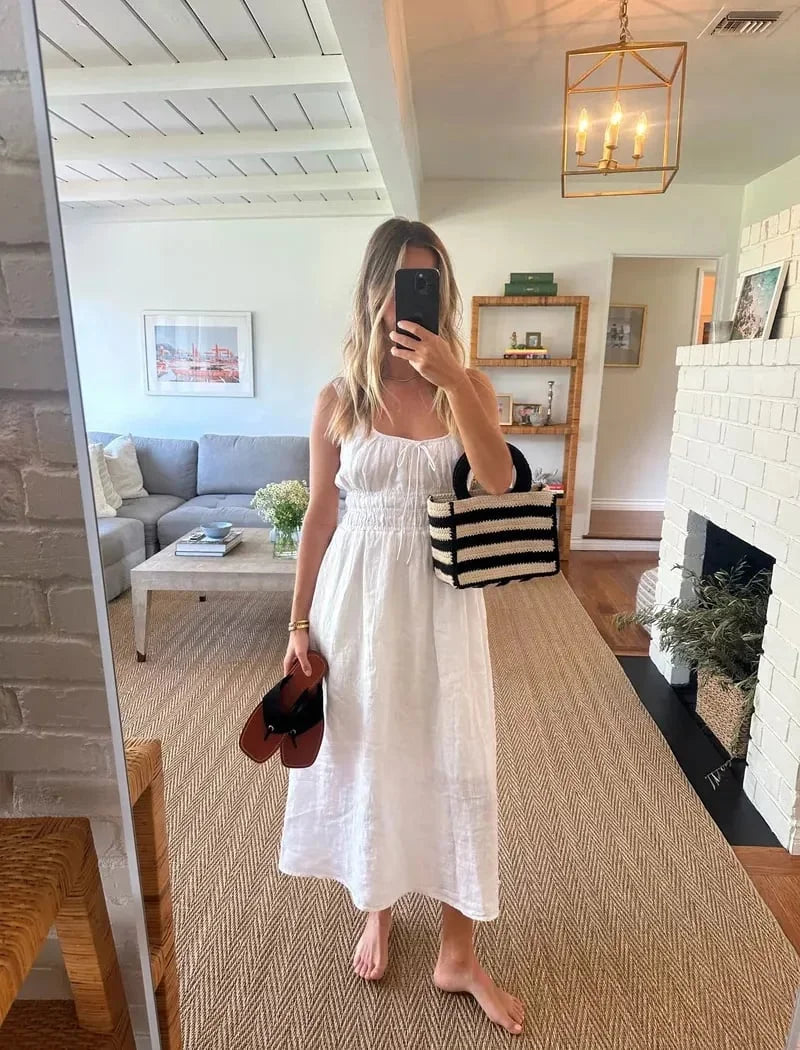 Franscina - Linen summer dress
