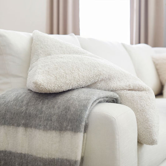 Faux Shearling Cushion Cover